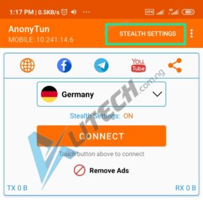 Airtel 1GB for 200 On Anonytun VPN 2020